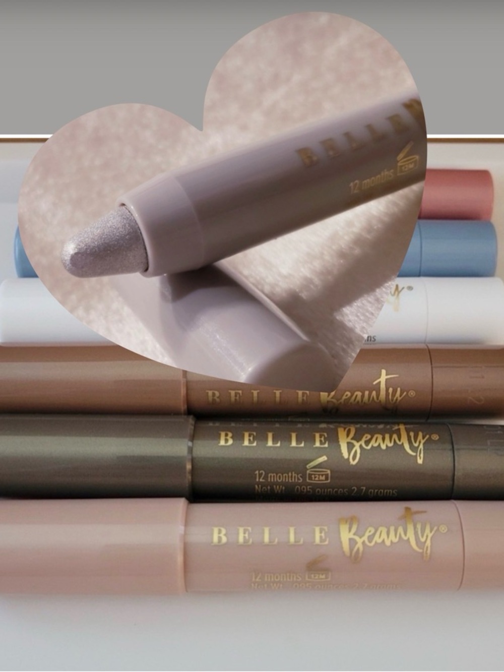 CHOOSE ONE Belle Beauty by Kim Gravel, So Shady Long Wear Eye Shadow Stick